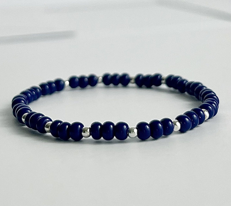 MaeMarie Wraps Peacock Bubble Slip On Bracelet,Sterling — Main view