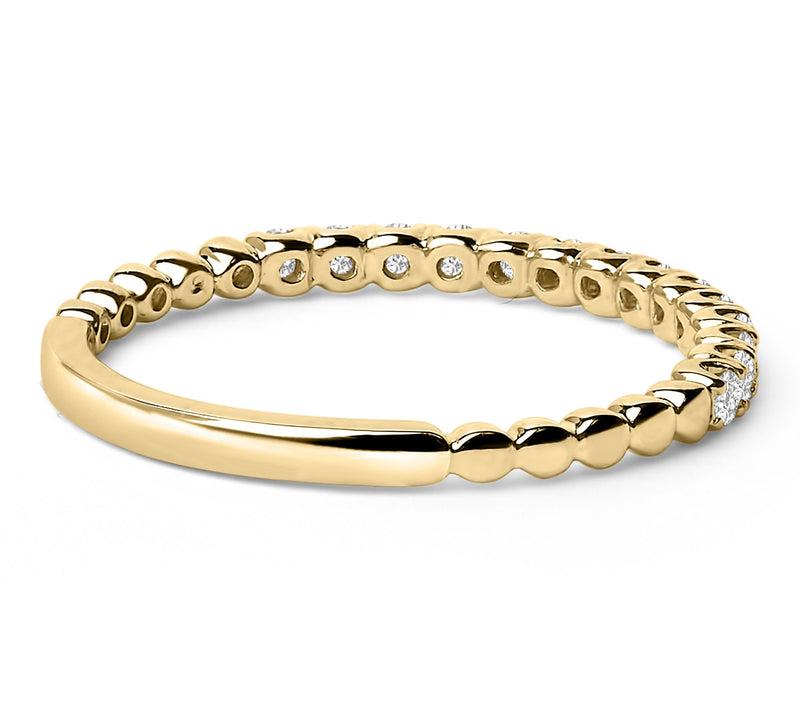 Haus of Brilliance 0.25 cttw Diamond Wedding Ring, 14K Gold — View 7