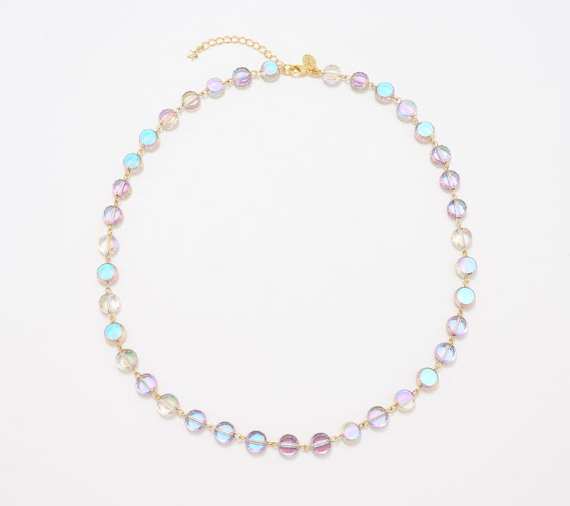 Kirks Folly Fantasia Crystal Beaded Necklace — View 2
