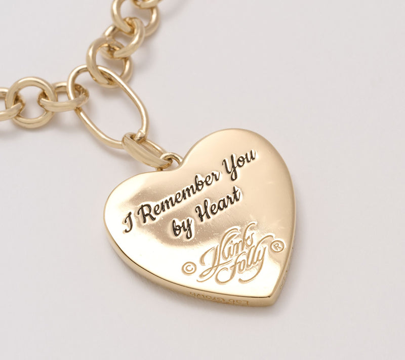 Kirks Folly Stardust Diamond I Remember You By Heart Bracelet — View 4