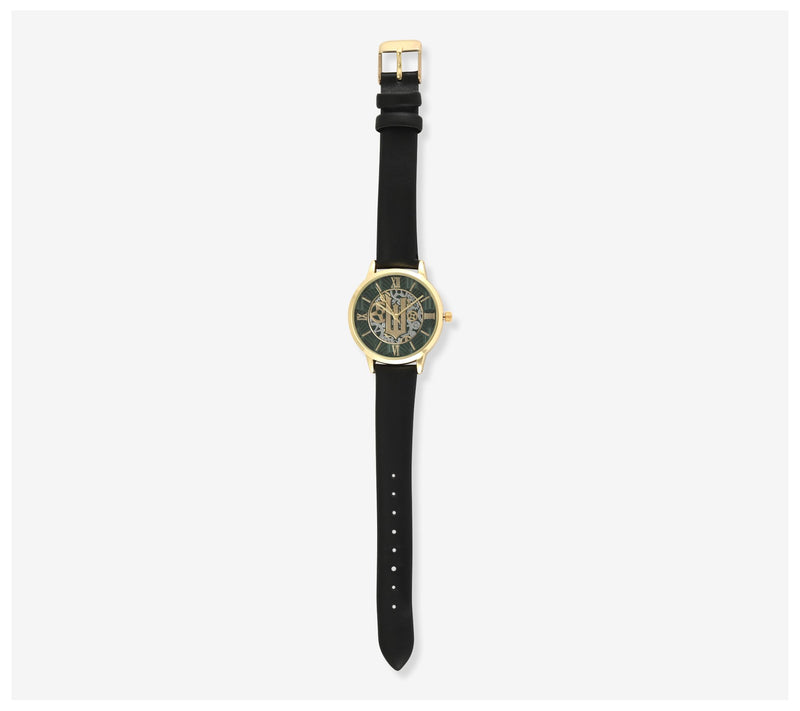 Wicked Women's Goldtone Black Strap Watch — View 2