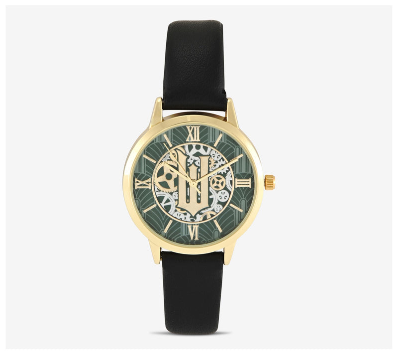 Wicked Women's Goldtone Black Strap Watch — View 5