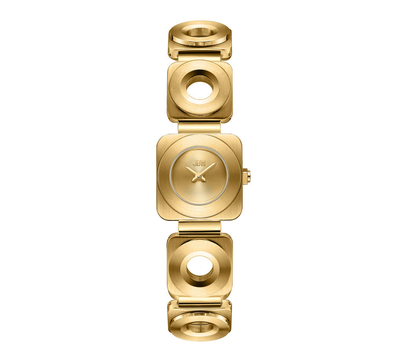 JBW Women's Chasm 18K Gold Plated Open Link Wat ch — Main view