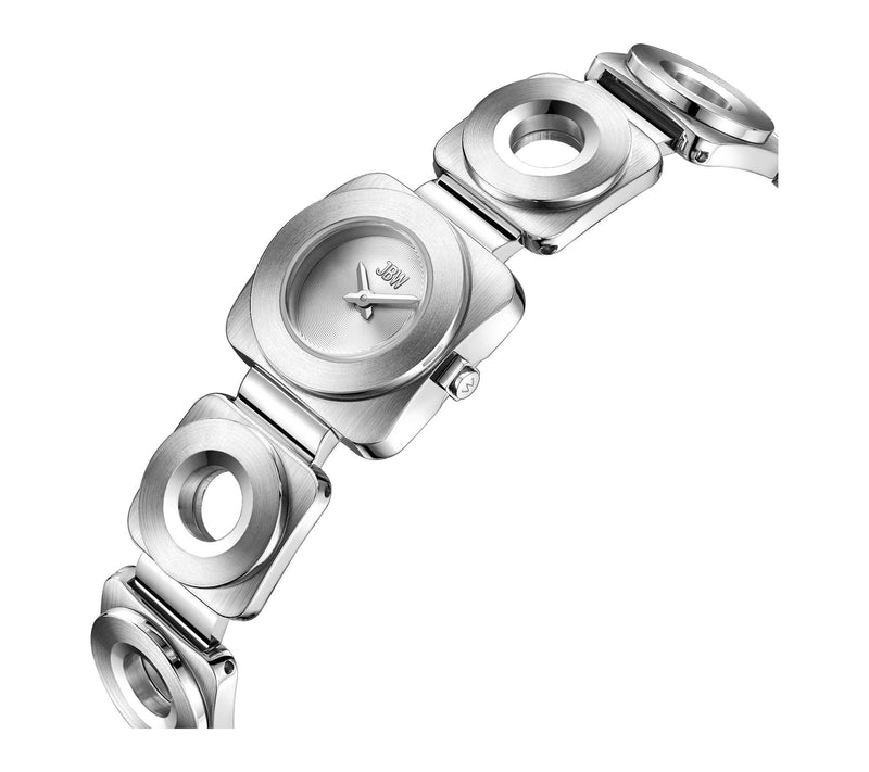 JBW Women's Chasm Stainless Steel Open Link Wat ch — View 2