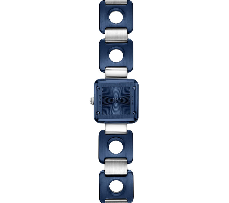 JBW Women's Chasm Blue IP Stainless Open Link W atch — View 3