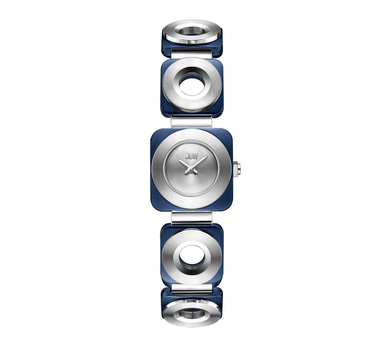 JBW Women's Chasm Blue IP Stainless Open Link W atch — Main view