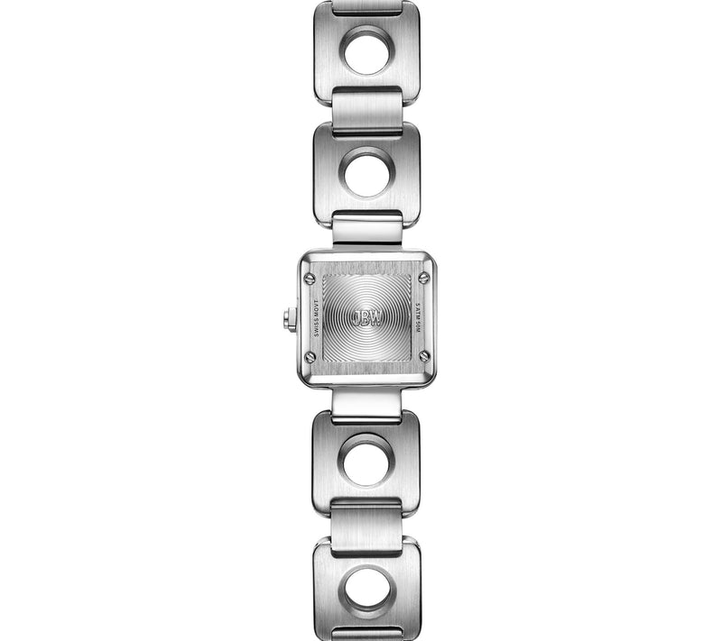 JBW Women's Chasm Stainless Steel Crystal Open Link Watch — View 3