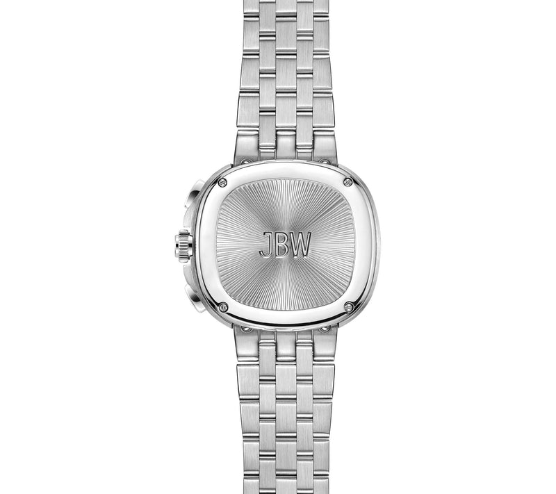 JBW Men's Coast Stainless Lab Grown Diamond Teal Dial Watch — View 3