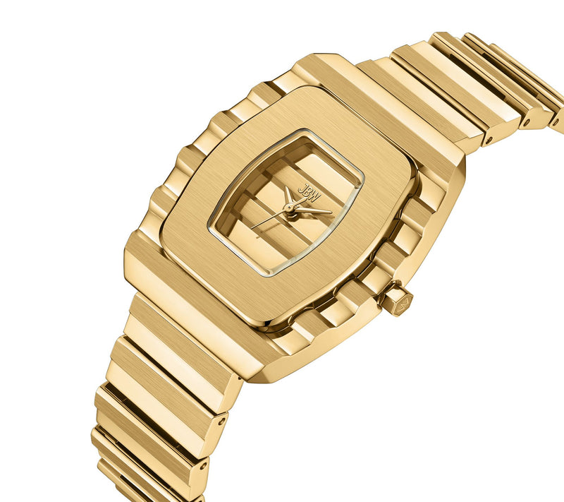 JBW Men's Atlas 18K Gold Plated Watch — View 2