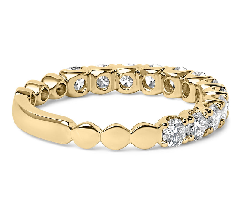 Haus of Brilliance 1.00 cttw Diamond Wedding Band Ring, 14K — View 7