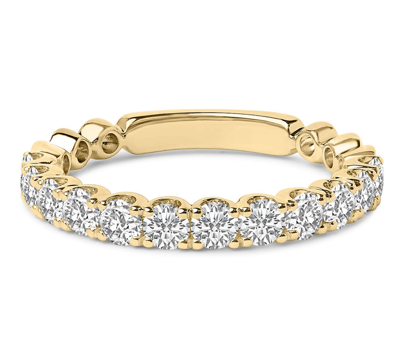 Haus of Brilliance 1.00 cttw Diamond Wedding Band Ring, 14K — View 12