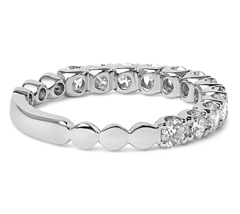 Haus of Brilliance 1.00 cttw Diamond Wedding Band Ring, 14K — View 2