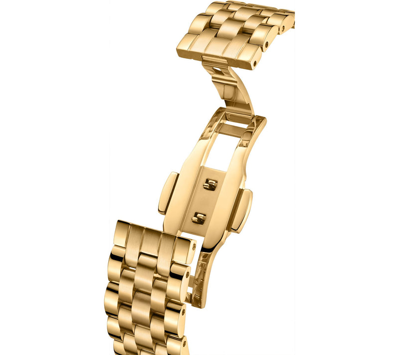 JBW Men's Coast 18K Plated Lab Grown Diamond Green Dial Watch — View 4