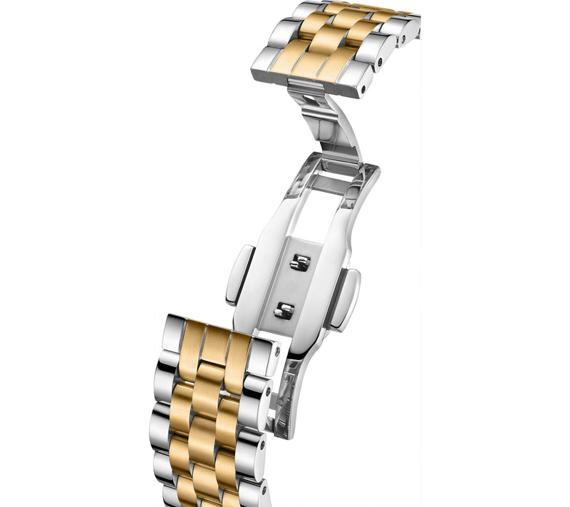 JBW Men's Coast Two-Tone Lab Grown Diamond Accent Watch — View 4