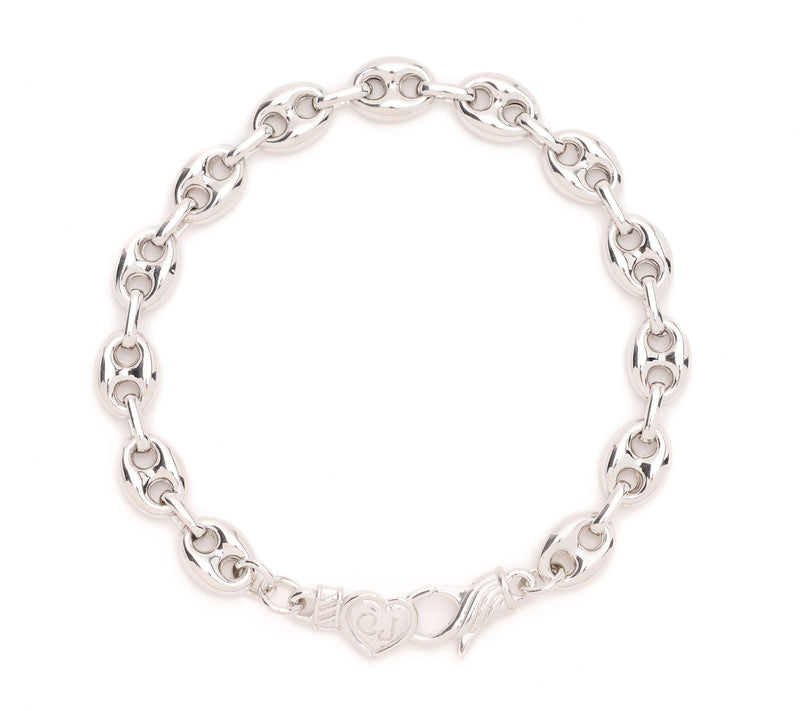 Christian James by Scott Grimes Sterling 4mm Mariner Link Bracelet — Main view