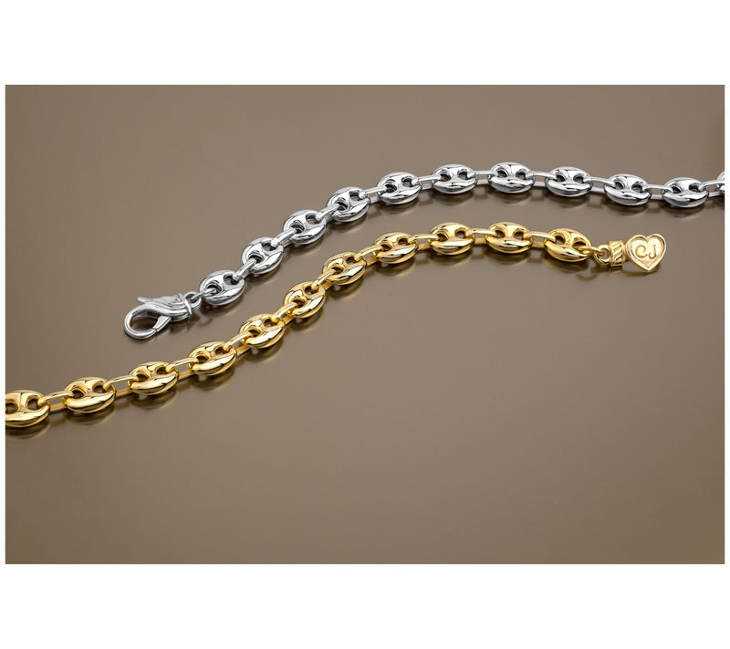 Christian James by Scott Grimes Sterling 4mm Mariner Link Bracelet — View 4