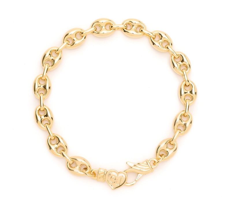 Christian James by Scott Grimes 14K Clad 4mm Mariner Link Bracelet — Main view