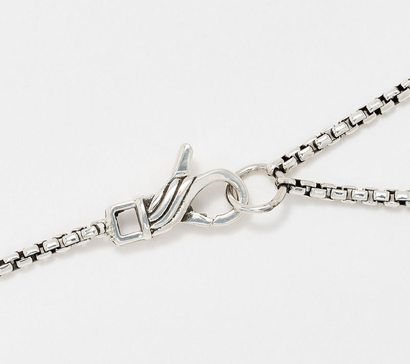 Christian James by Scott Grimes Sterling Silver Ripple Heart Necklace — View 3