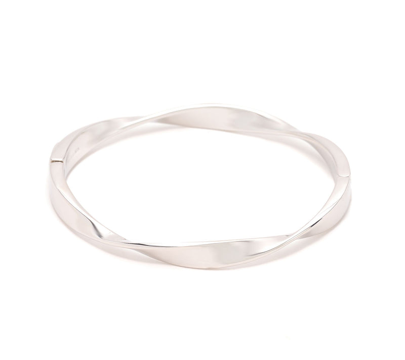 Christian James by Scott Grimes Sterling Silver Ripple Bold Bangle 00.0g — Main view