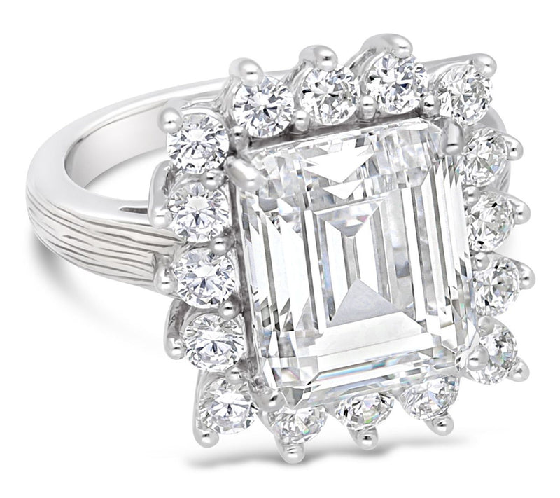 Ariva Sterling Silver Diamonique Vivien Ring — Main view