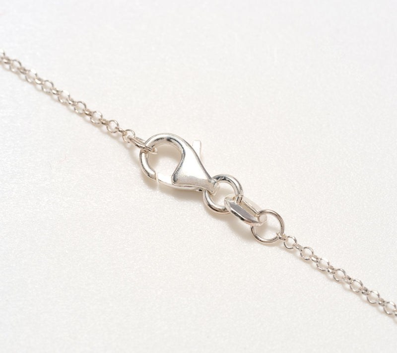 Connemara Marble Sterling Silver Vintage Shamrock Pendant — View 3