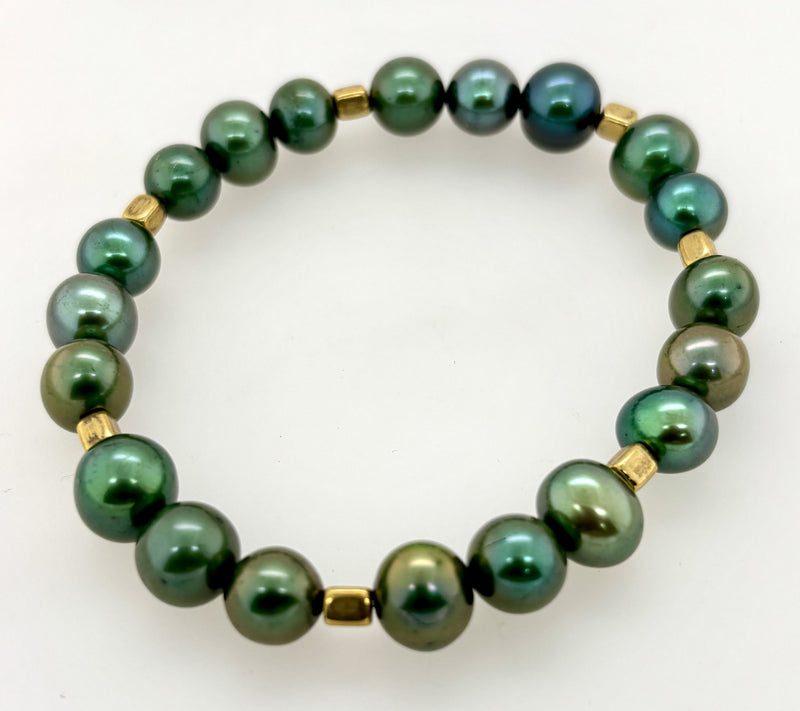 Alkeme Lore & Luster Dyed Cultured Pearl Bracelet — Main view