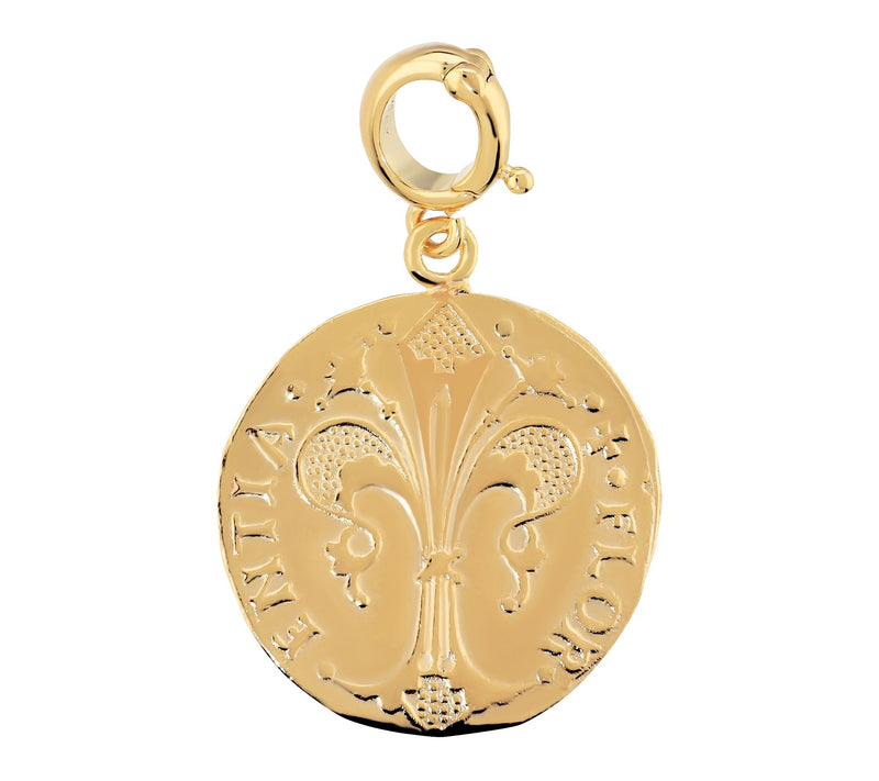 David Markstein Bronze Florence Replica Coin Pendant Enhancer — View 2