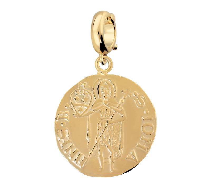 David Markstein Bronze Florence Replica Coin Pendant Enhancer — Main view