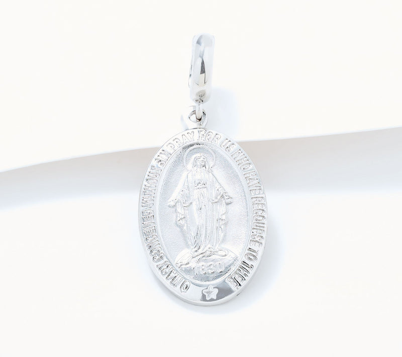 David Markstein Bronze Engraved Pendant with Enhancer — View 2