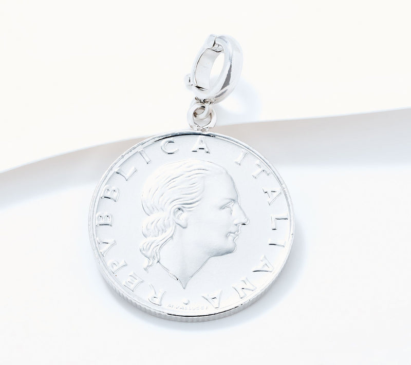 David Markstein Bronze Engraved Pendant with Enhancer — View 3