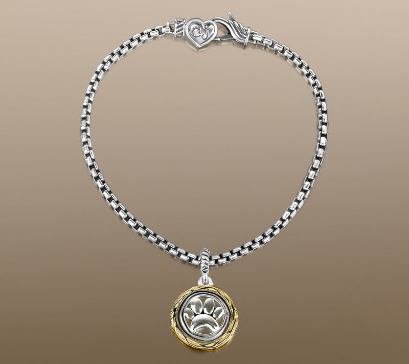 Christian James by Scott Grimes Two-Tone C harm Bracelet — View 4