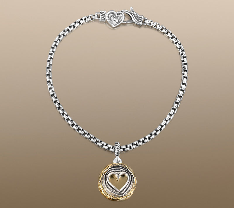Christian James by Scott Grimes Two-Tone C harm Bracelet — View 3