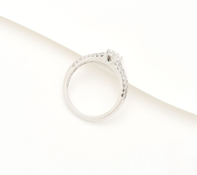 John DiGangi VS Diamonds 1.00 cttw Platinum Oval Cut Ring — View 3