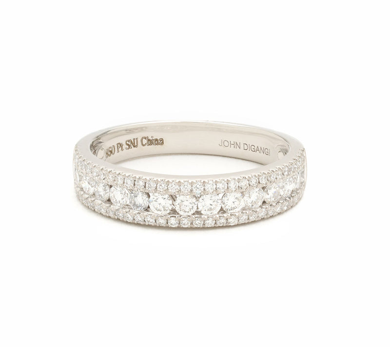 John DiGangi VS Diamonds .75 cttw Brilliant Cut Ring, Platinum — Main view
