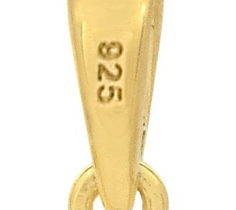 Affinity Gems Moonstone Pendant, 14K Gold Plated — View 6