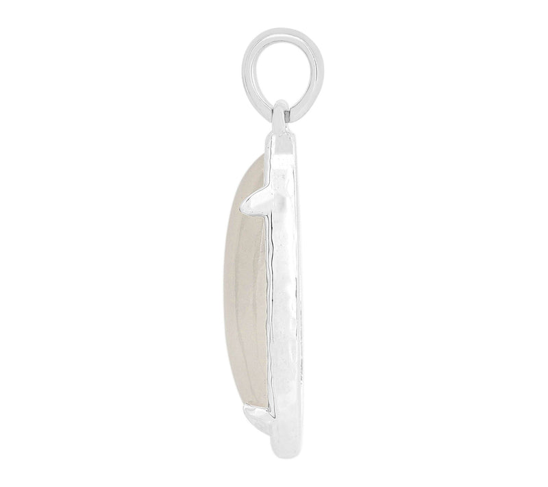Affinity Gems Rainbow Moonstone Pendant, Sterling — View 4