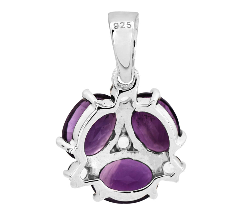 Affinity Gems Multi-Gemstone Pendant, SterlingSilver — View 7