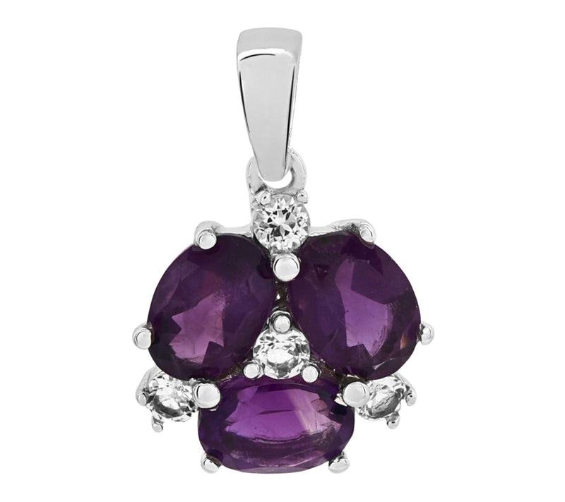 Affinity Gems Multi-Gemstone Pendant, SterlingSilver — View 9