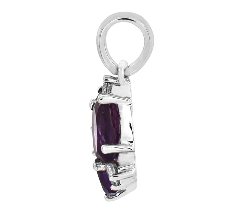 Affinity Gems Multi-Gemstone Pendant, SterlingSilver — View 6