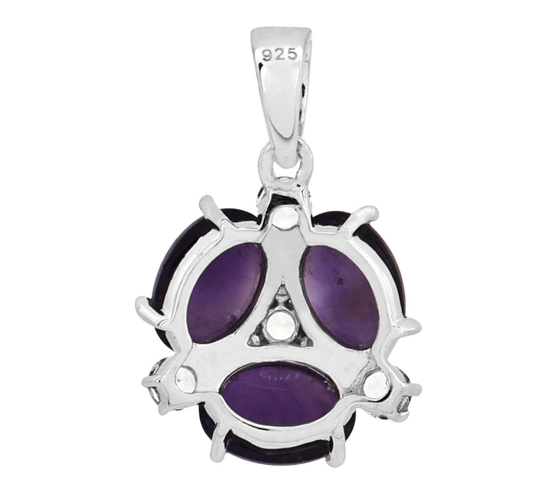 Affinity Gems Zircon & Gemstone Pendant, Sterling Silver — View 6