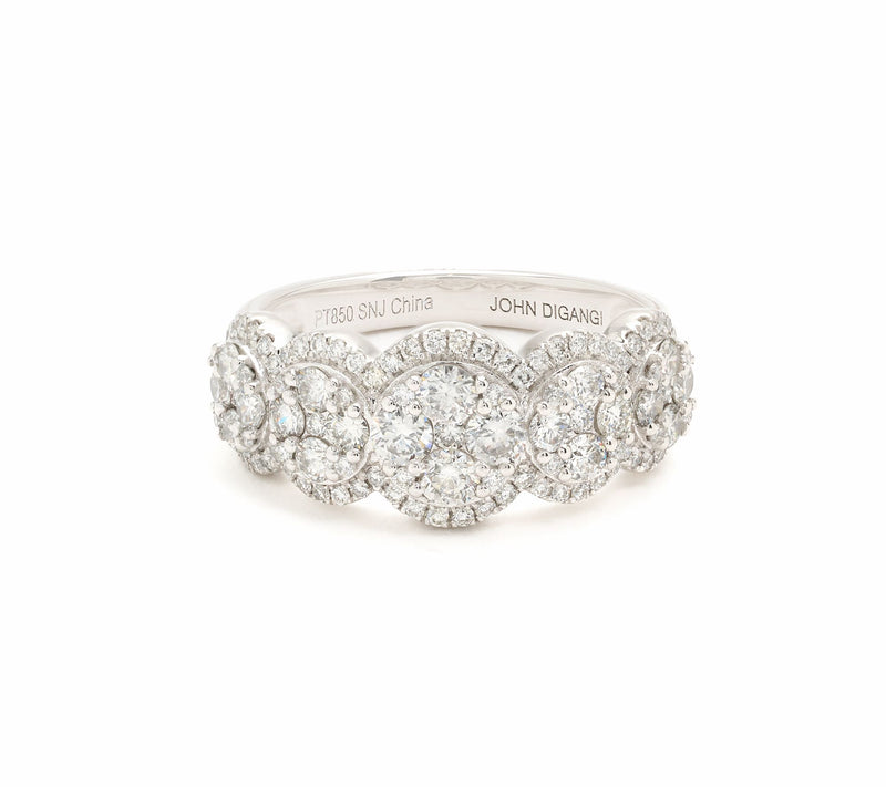 John DiGangi VS Diamonds 1 cttw Platinum Round Diamond Ring — Main view