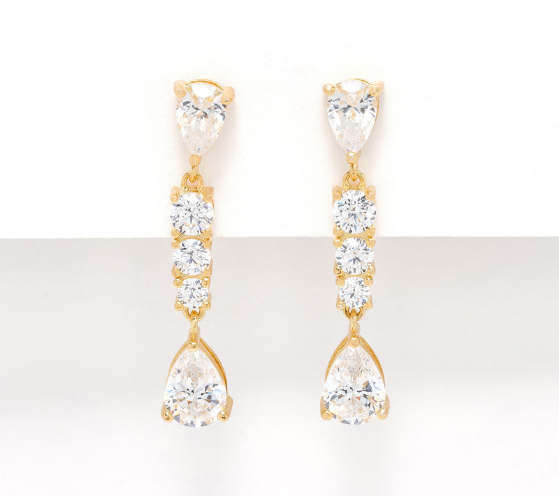 Diamonique x Kathy Levine Dreamscape Drop Earrings, Sterling Silver — View 7