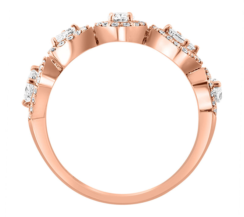 Effy Multi Shape Diamond Ring, 14K Gold — View 2