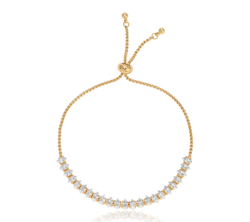 Ettika Radiant Cut Adjustable Bracelet — Main view