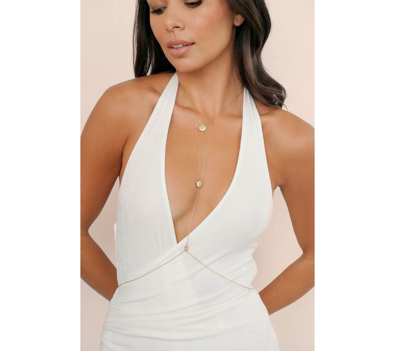 Ettika Dainty Shell Body Chain — View 2