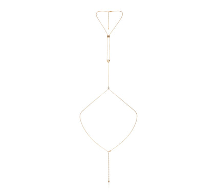 Ettika Dainty Shell Body Chain