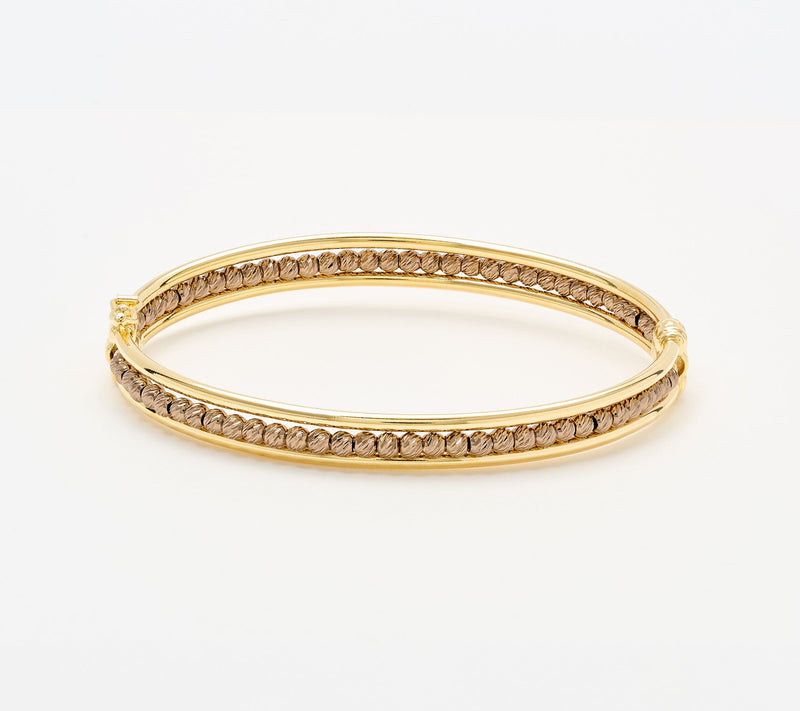 David Markstein Bronze Debut Brilliant Beaded Bangle — View 13