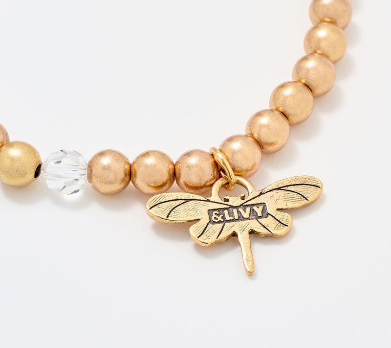 Divinely Guided by Theresa Caputo Dragonfly Charm Bracelet — View 5