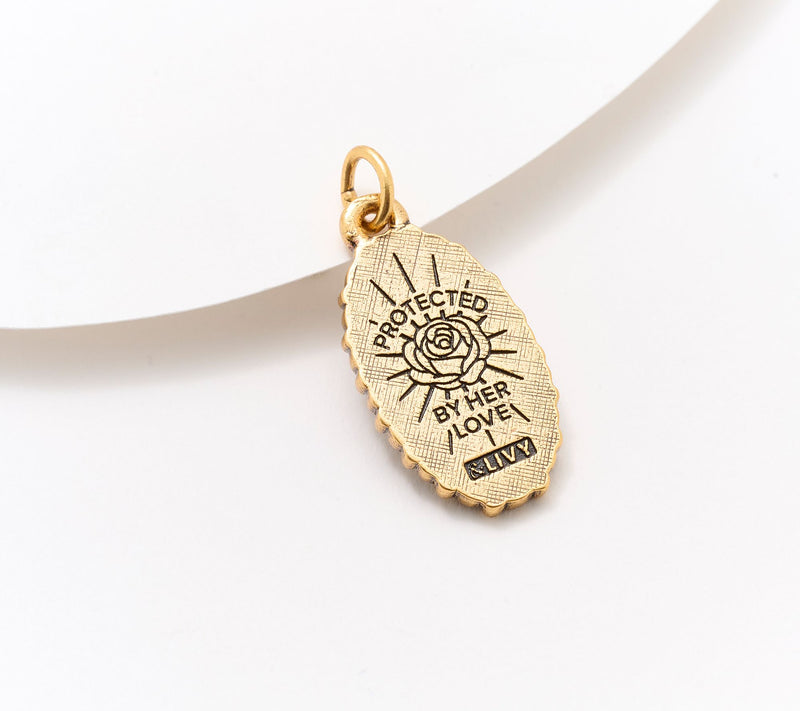 Divinely Guided by Theresa Caputo Mother Mary Charm — View 2
