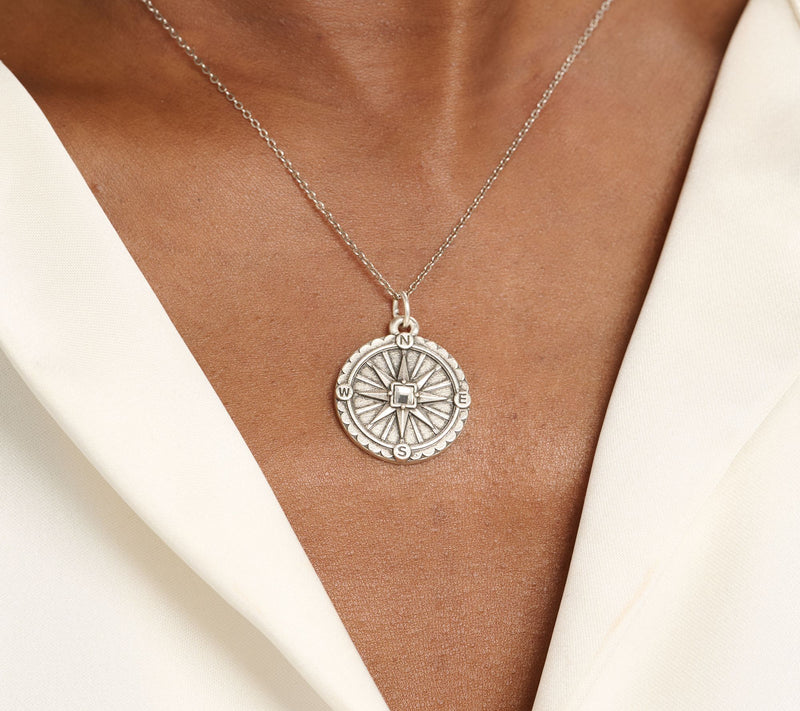 Divinely Guided by Theresa Caputo Compass Charm — View 3